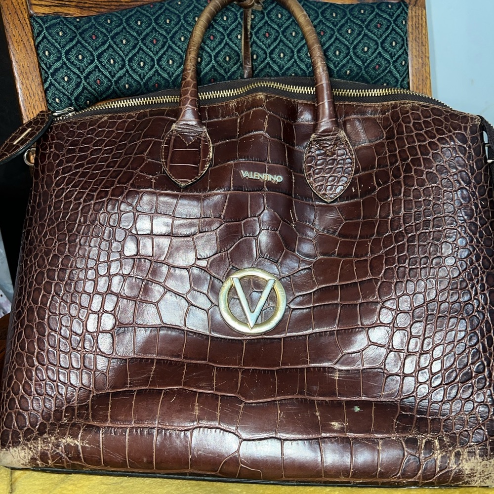Valentino Brown Leather Women’s Bag
